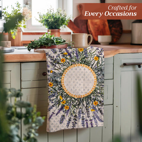 Towels measure 20 by 27.5 inches for versatile use.