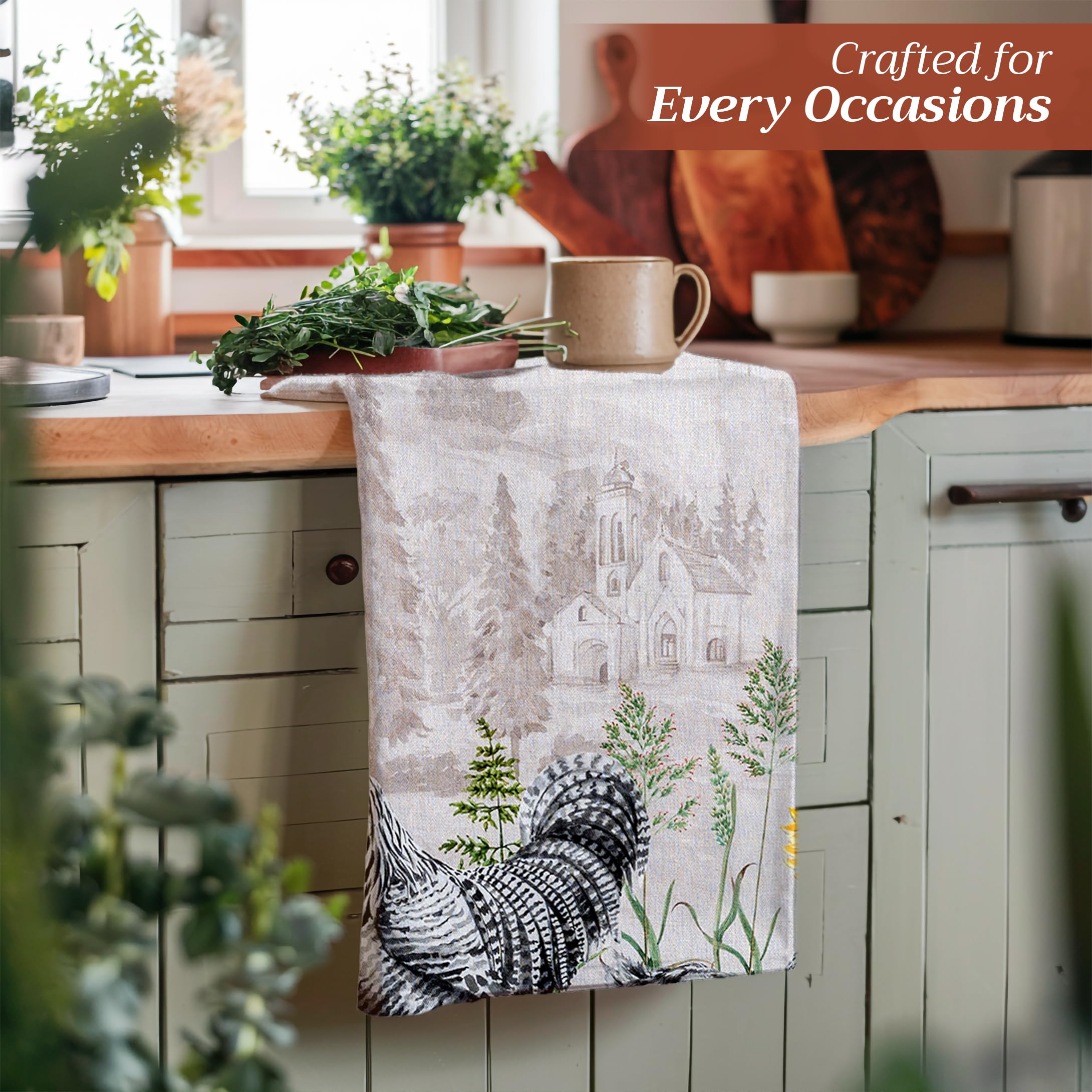 Maison d' Hermine machine-washable towels stay soft after washes.