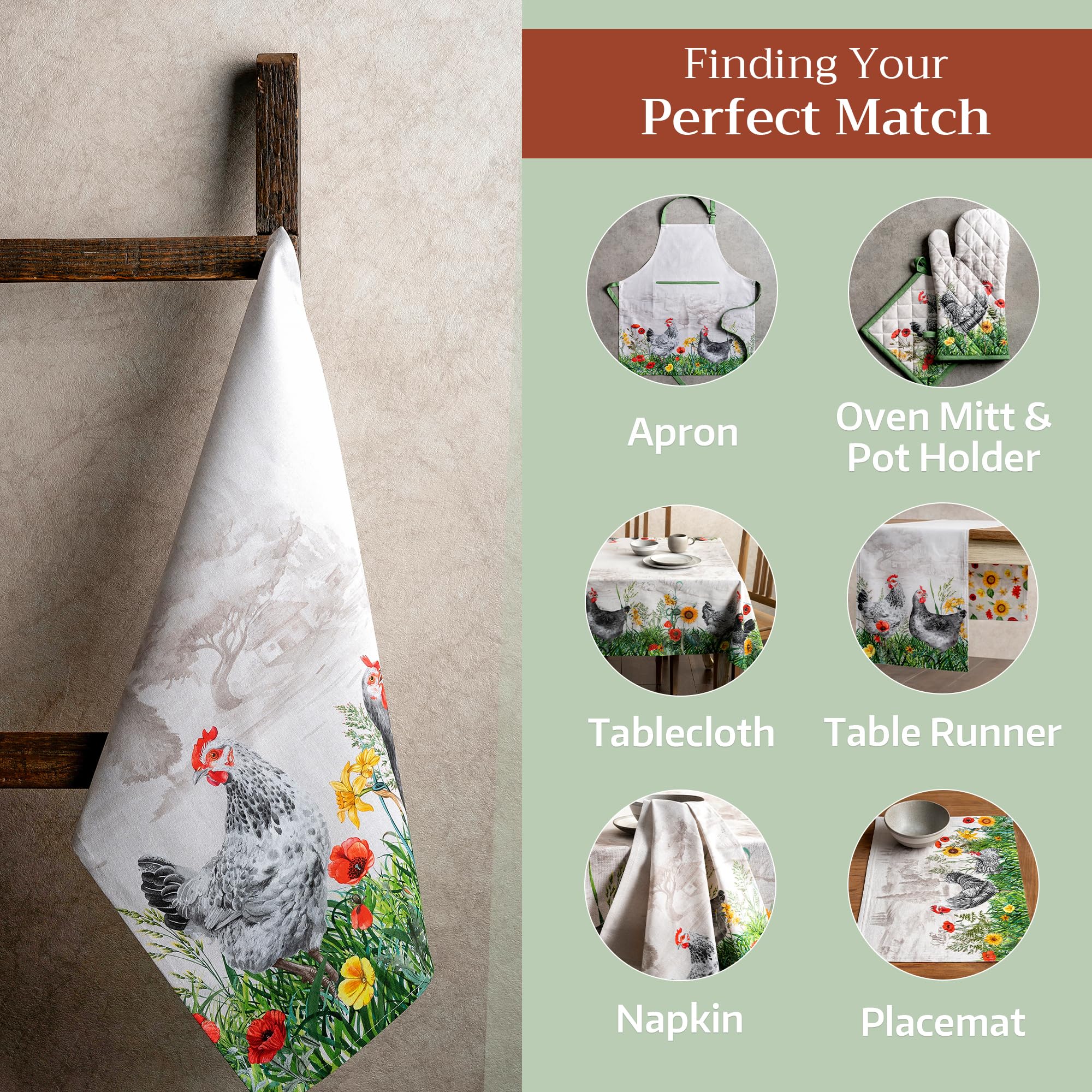 Maison d' Hermine picnic-cloth use makes rustic gatherings stylish.