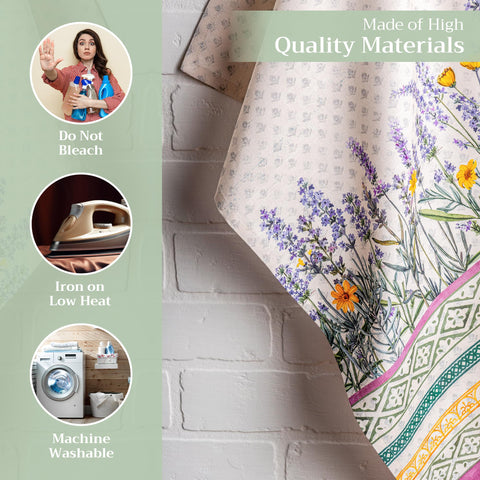 Maison d'Hermine towels in 100% cotton provide absorbent kitchen drying.