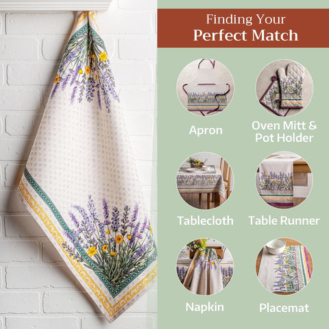 Maison d'Hermine's exclusive European motifs add refined charm to any kitchen.