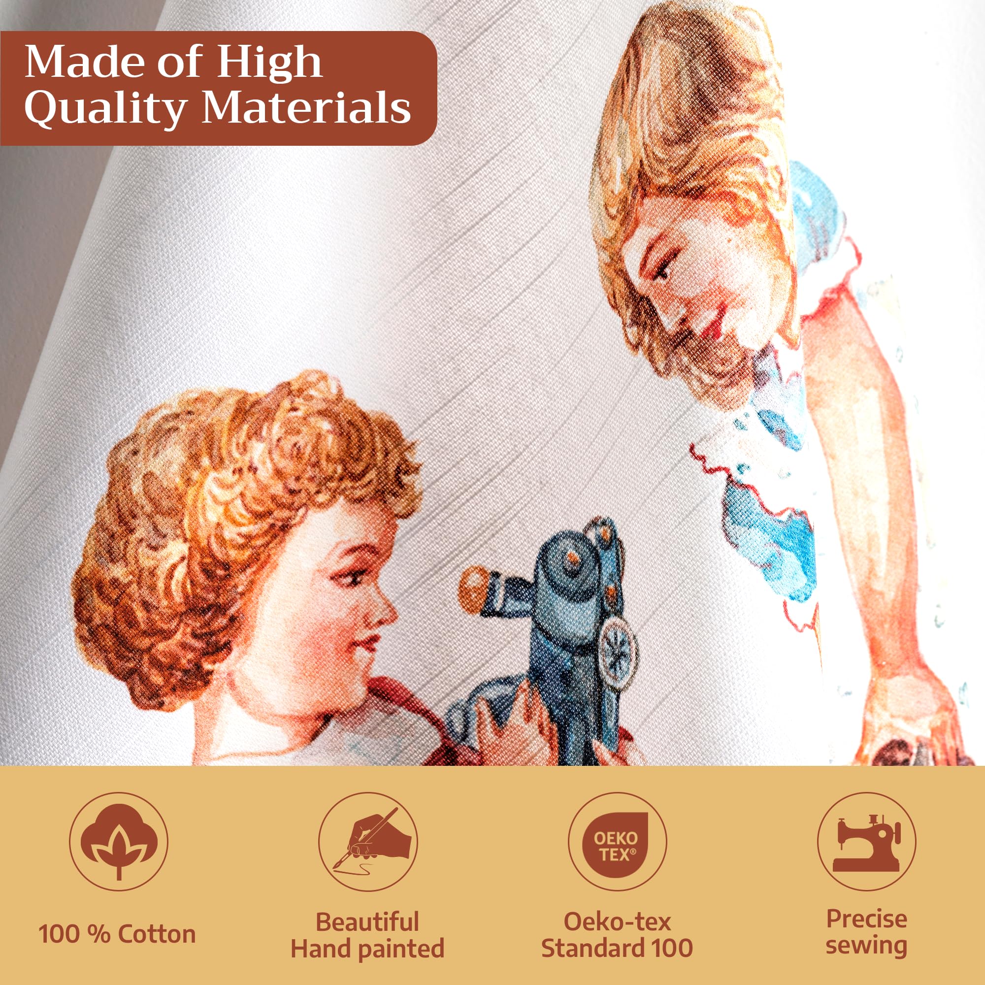 Towel features a hanging loop for easy access.
