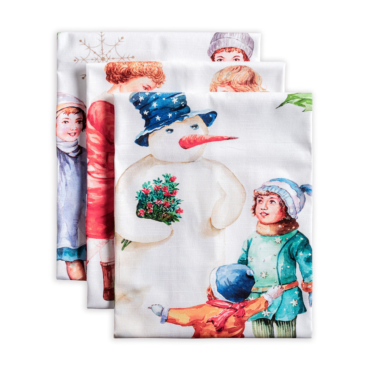 Maison d'Hermine kitchen towel with watercolor design for elegant kitchen decor.
