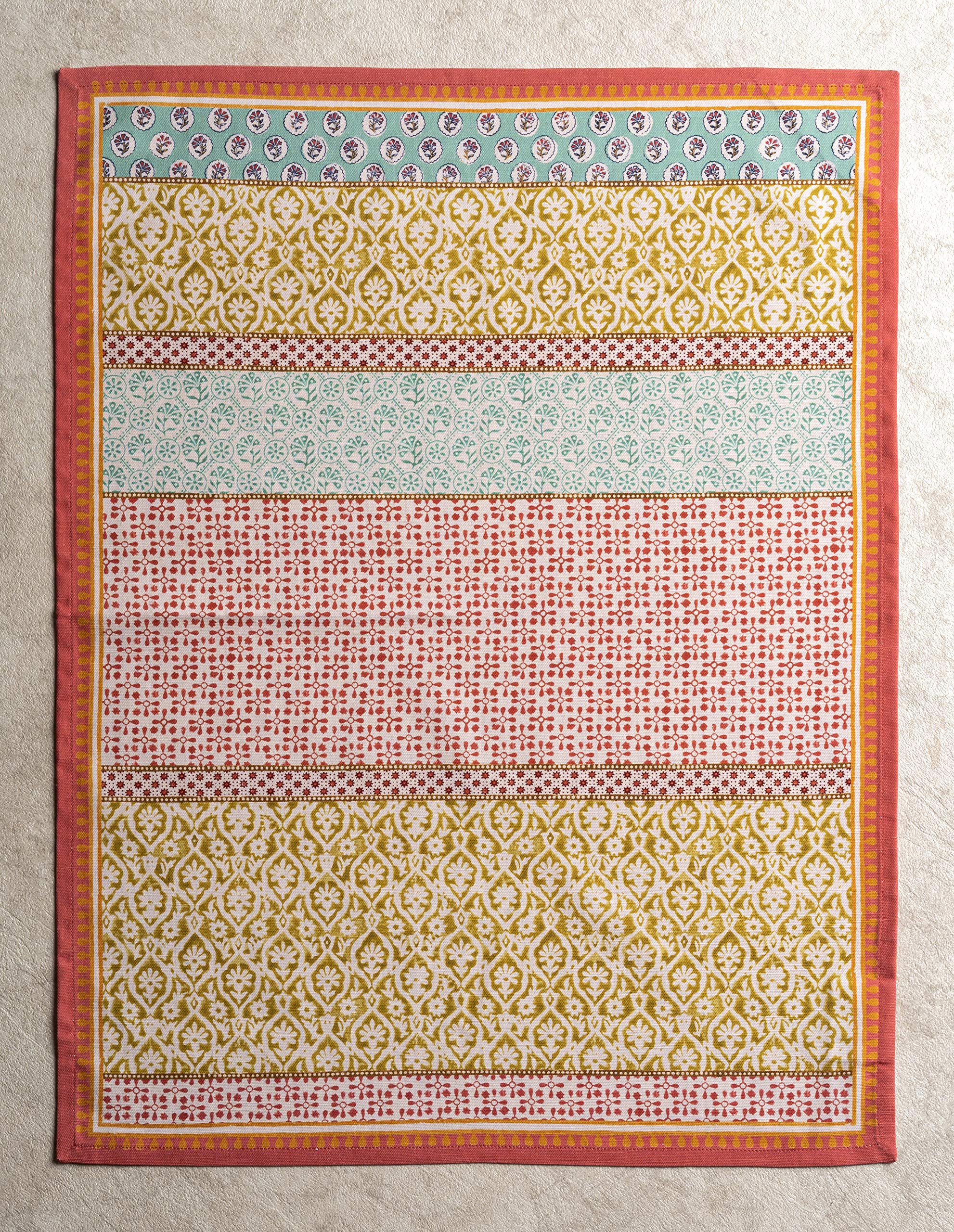 Maison d'Hermine machine washable cotton towels stay soft and color-rich after multiple washes.