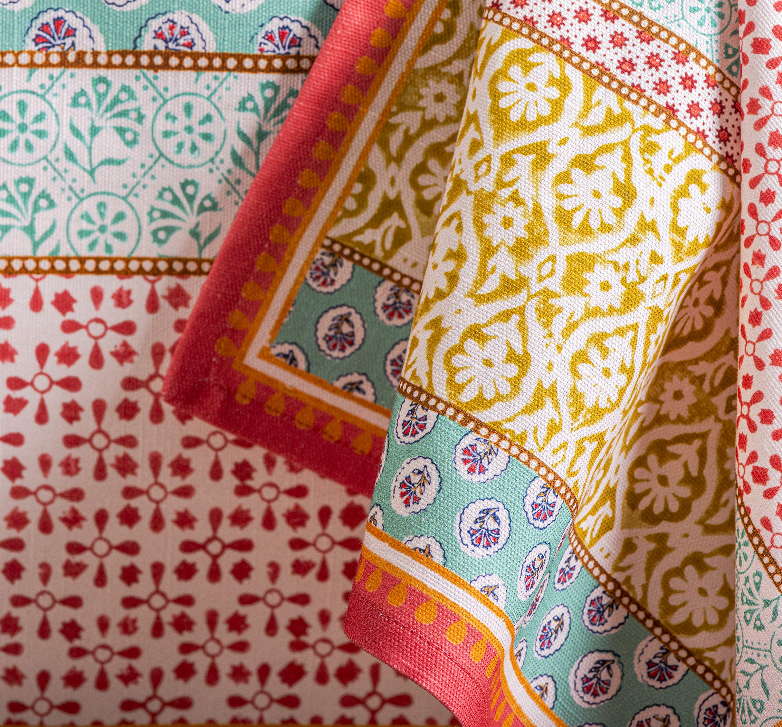 Maison d' Hermine 100% cotton napkins maintain color and softness over time.