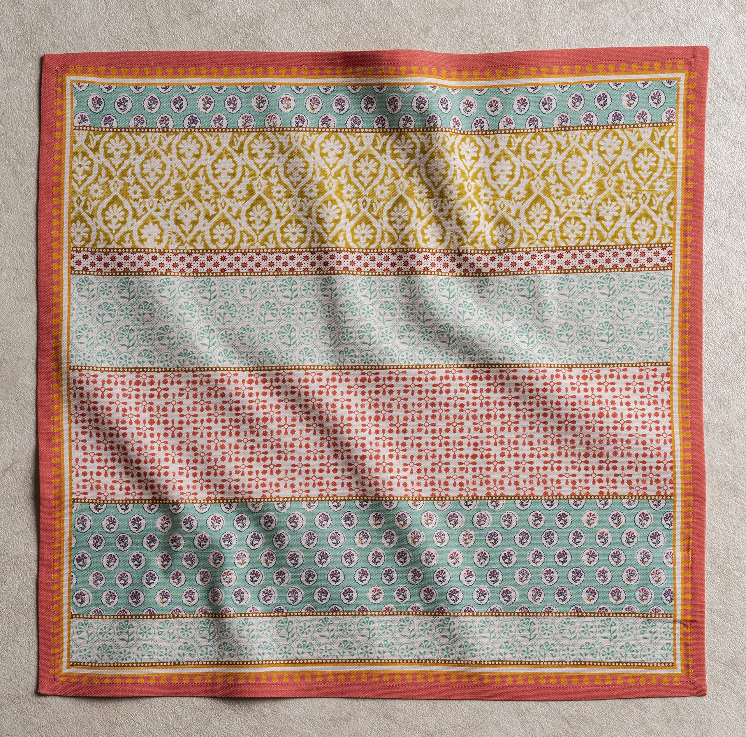 Maison d' Hermine napkins are machine washable for easy care.