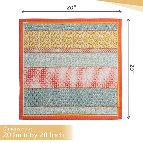 Maison d' Hermine cotton napkins are soft yet durable for everyday use.