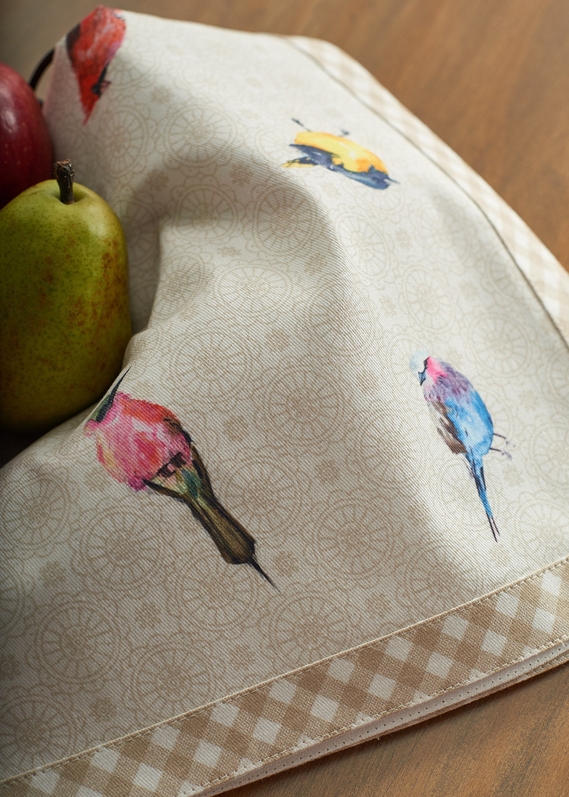Maison d'Hermine packaging of four napkins ready for gifting