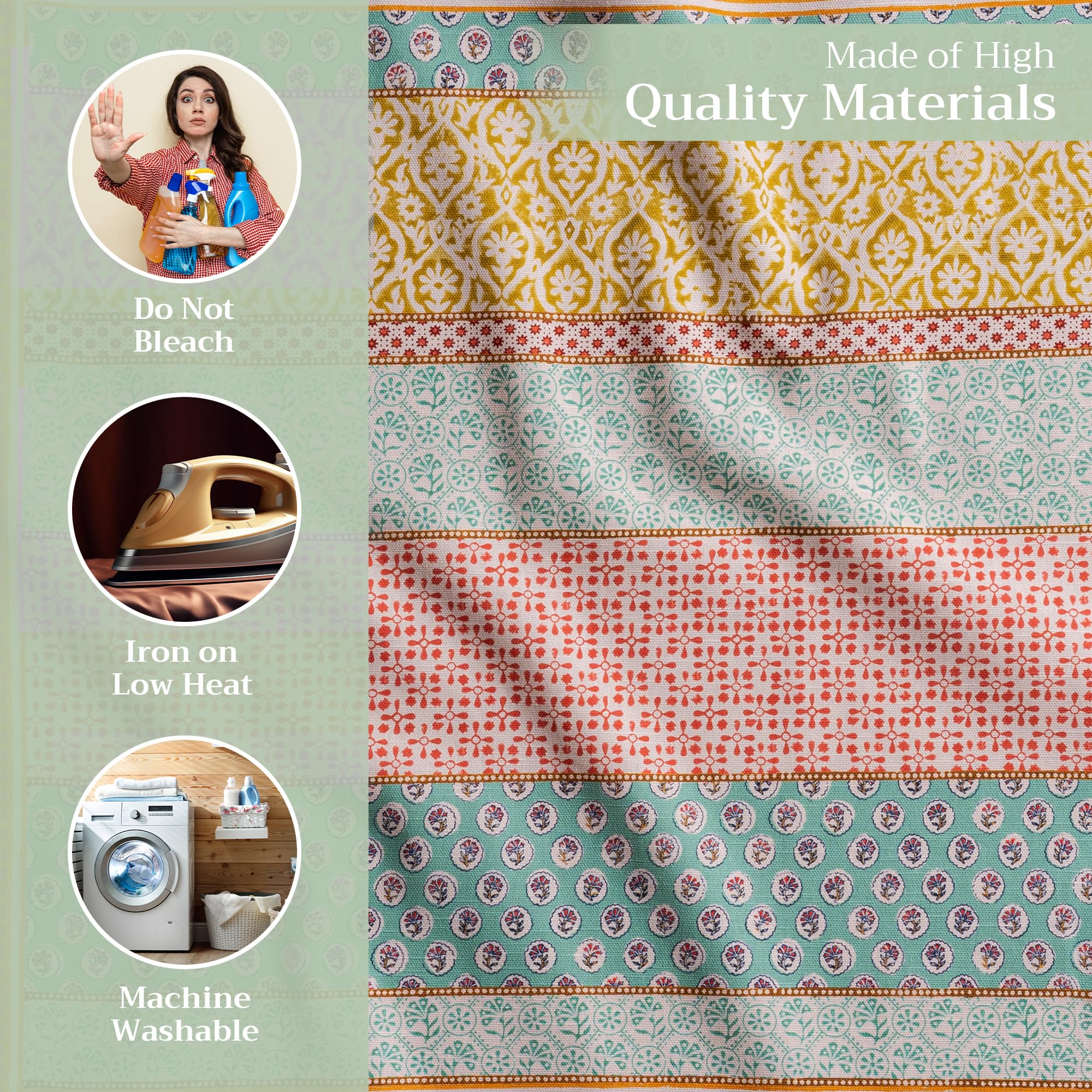 Maison d' Hermine Provence-inspired napkins pair with linens for weddings and events.