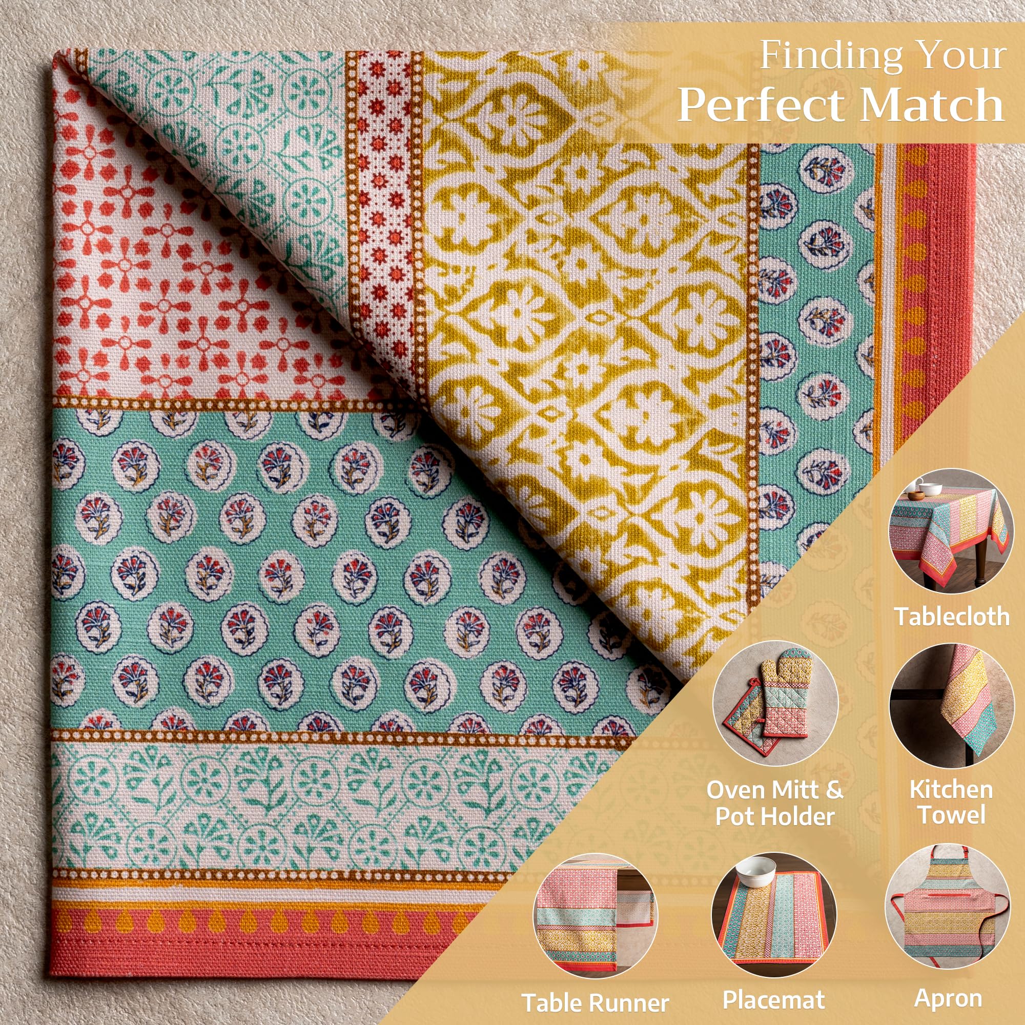 Maison d' Hermine reusable napkins simplify cleanup after gatherings.