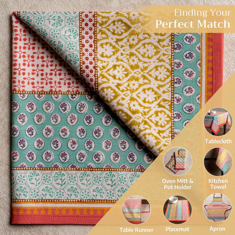 Maison d' Hermine reusable napkins simplify cleanup after gatherings.