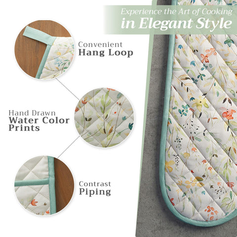Maison d'Hermine oven mitt suitable for grilling sessions