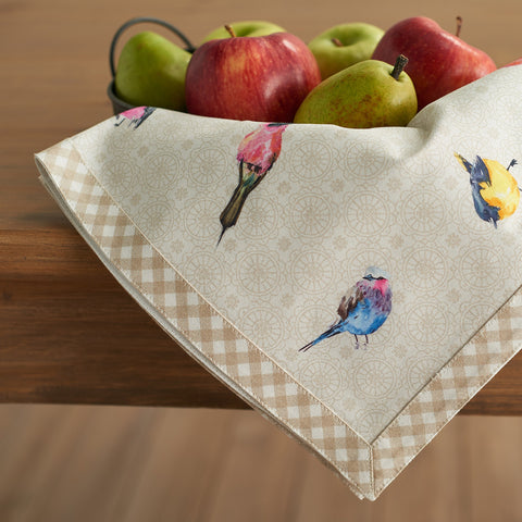 Maison d'Hermine spring floral napkins brighten casual meals