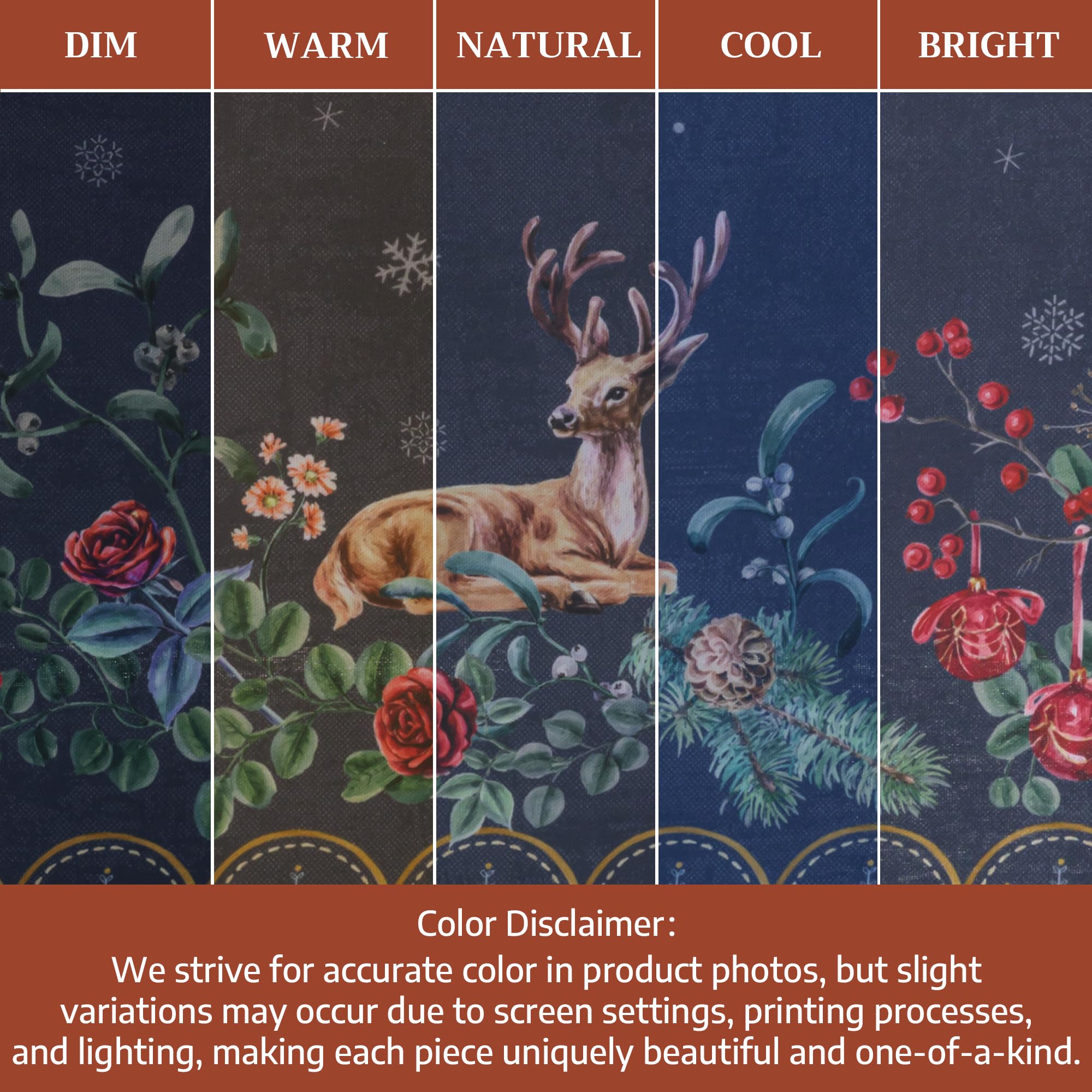 Maison d' Hermine Christmas dining ambiance with elegant watercolors