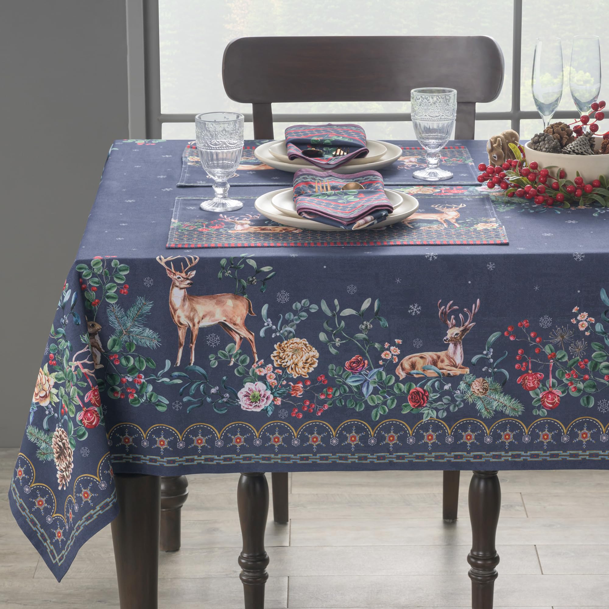Maison d' Hermine reusable table linen for festive gatherings