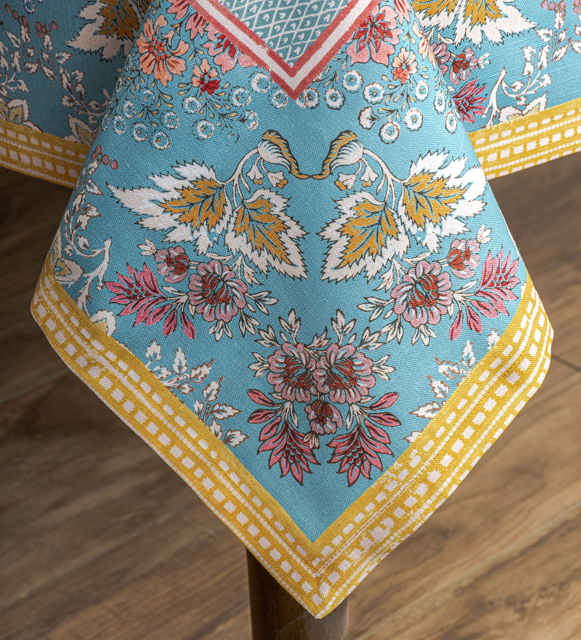Maison d' Hermine European motifs coordinate with napkins and placemats for cohesive tablescapes.