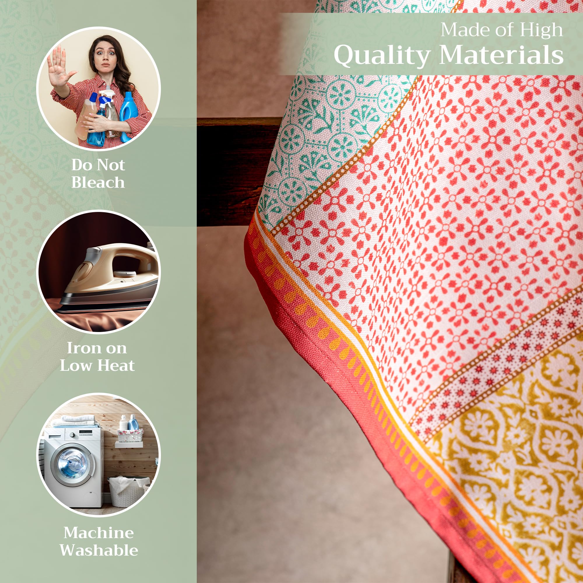 Maison d'Hermine tea towels feature European motifs for decorative bar towels.
