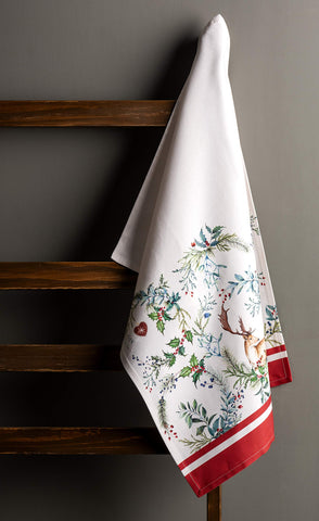 Maison d'Hermine Europe-inspired towel design complements holiday tables