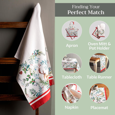 Maison d'Hermine absorbent 100% cotton towels for drying dishes