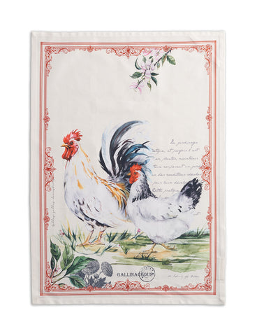 Maison d'Hermine kitchen towels set of 2, stylish daily-use textile for dishes.