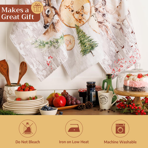 Maison d’Hermine Mountain Life set of 3 towels for practical everyday use.