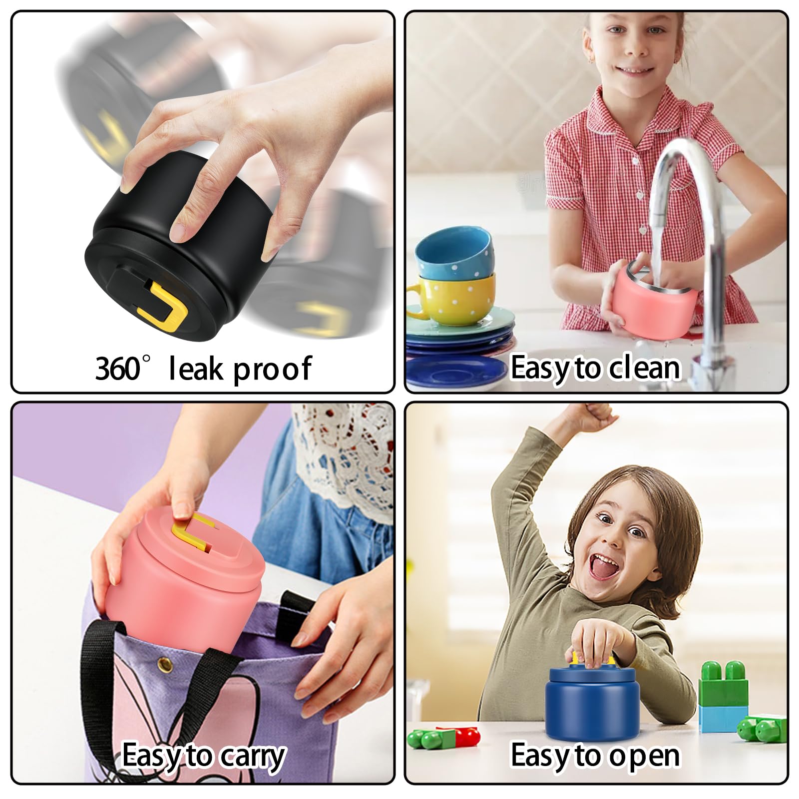 MAISON HUIS portable PP lid opening aids easy access for kids or adults.