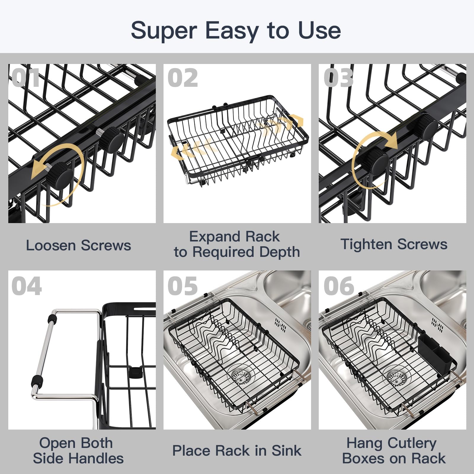MAJALiS compact dish drainer organizing dishes efficiently