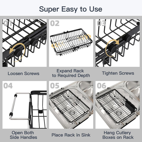 MAJALiS compact dish drainer organizing dishes efficiently