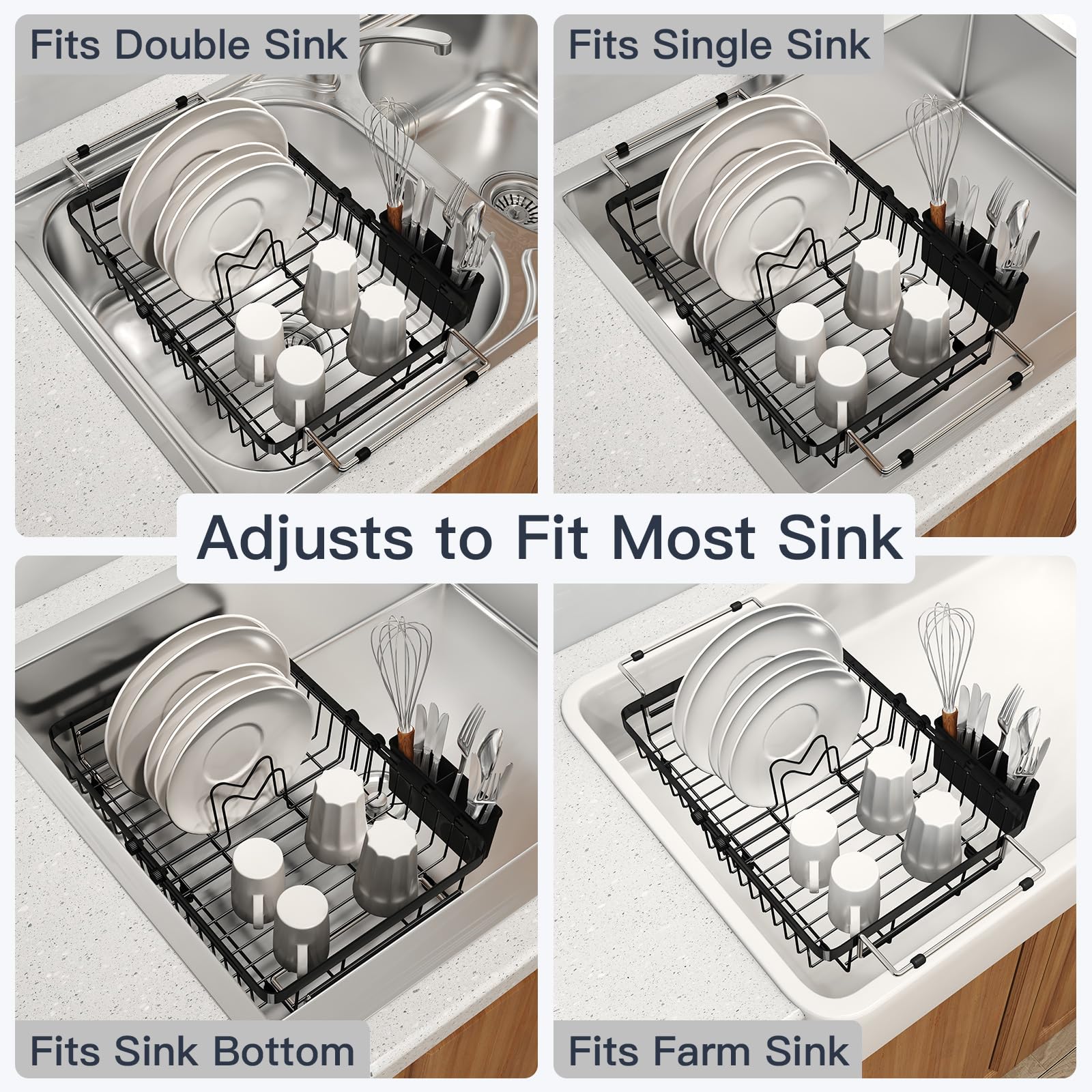MAJALiS stainless steel rack in compact design suitable for daily use
