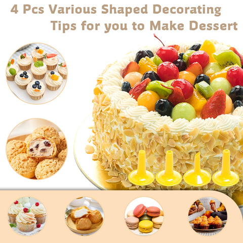 MAJCL cookie press with ergonomic handle reduces hand fatigue during batches