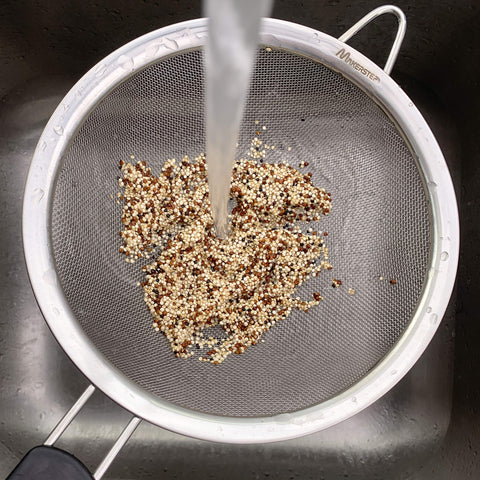 Makerstep kitchen essential strainer set saves cabinet space
