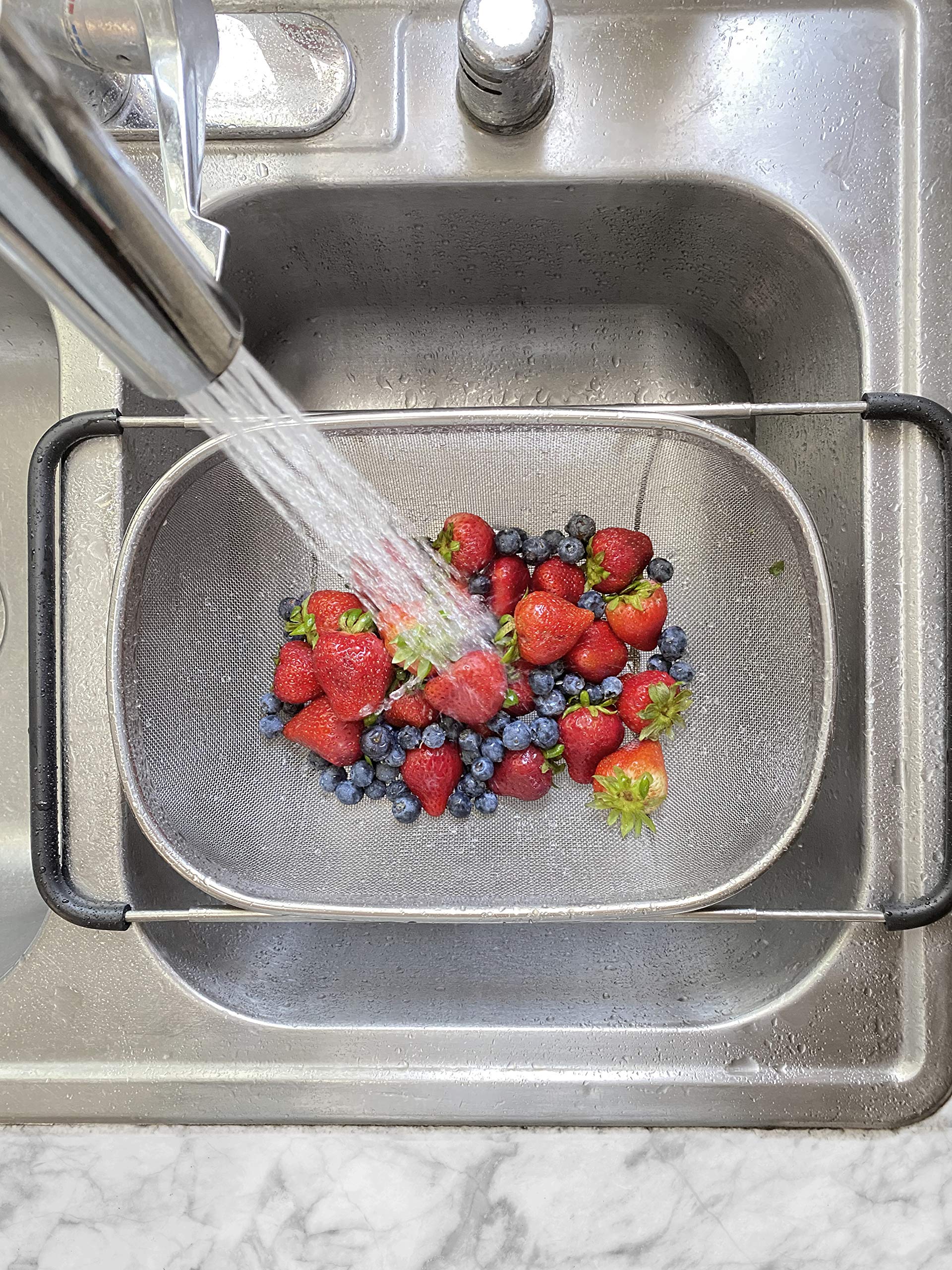 Makerstep large-capacity kitchen tool for multiple draining tasks