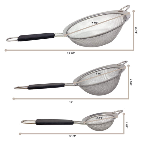 Makerstep stainless steel wire strainer for durable daily use