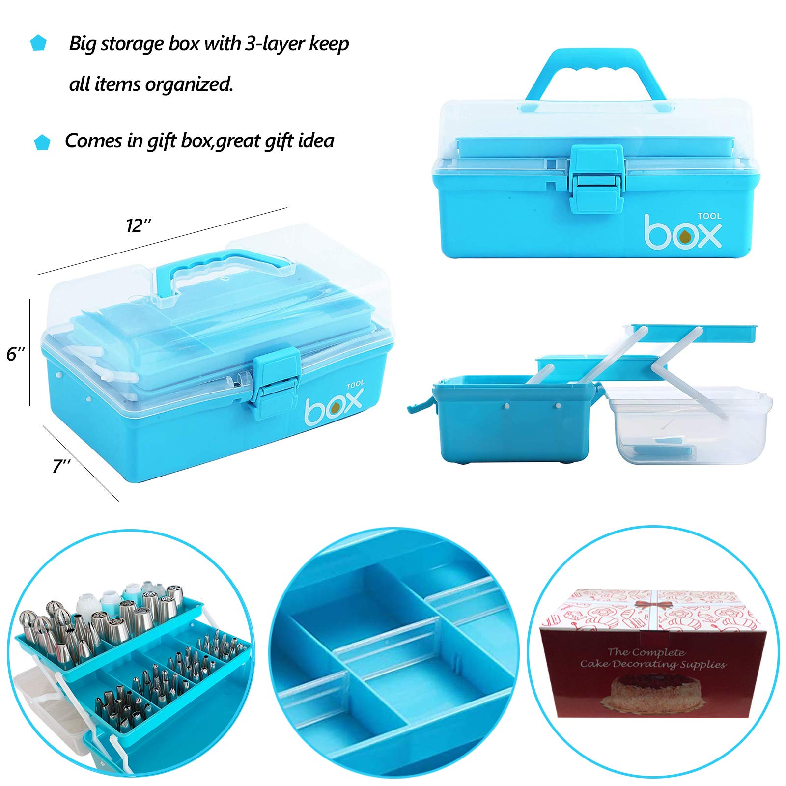 Makmeng flower nails and lifter for elegant fondant flowers.