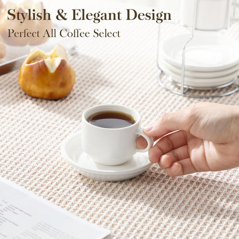 MALACASA cups are dishwasher and microwave safe for easy daily use