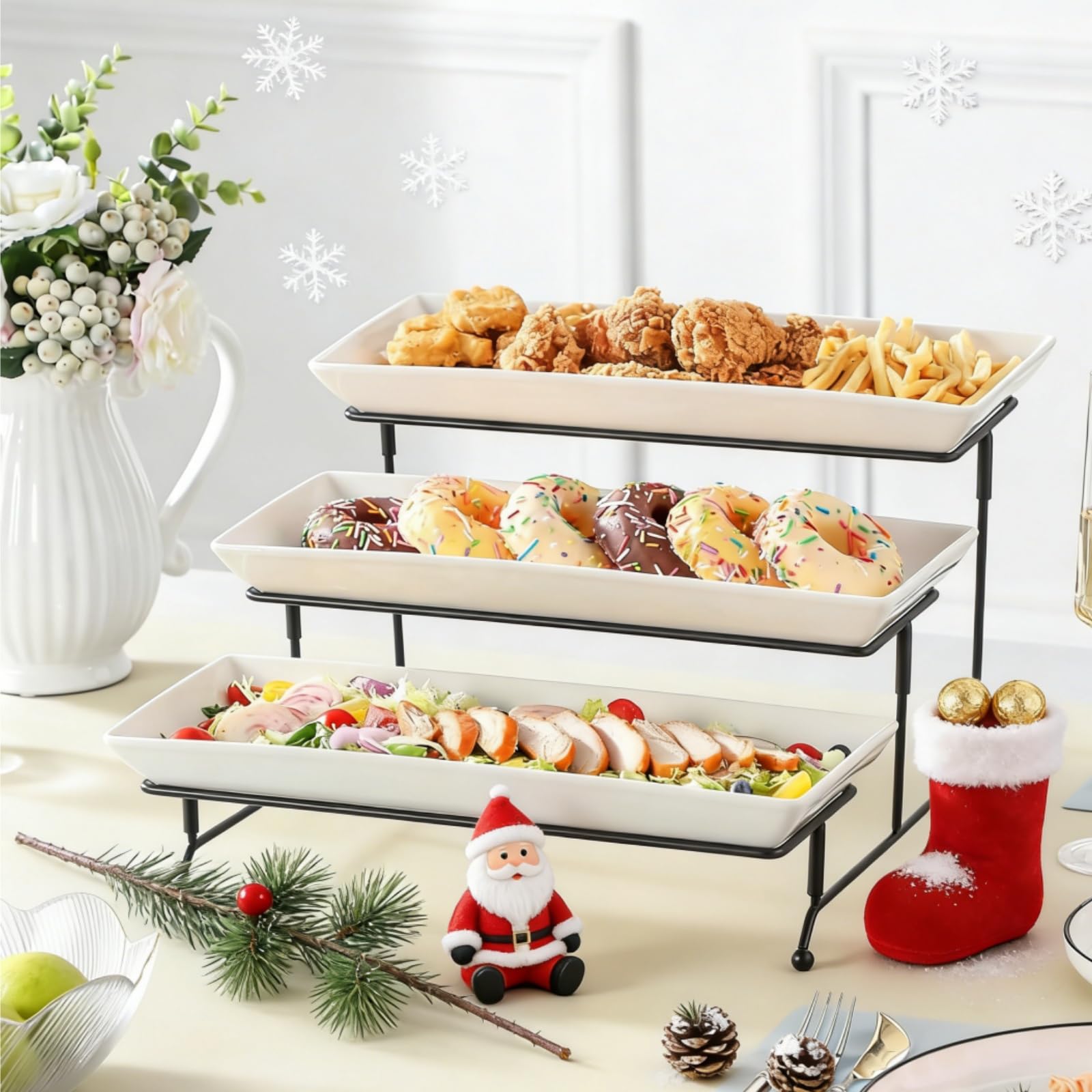 MALACASA elegant white gift idea for home entertaining.