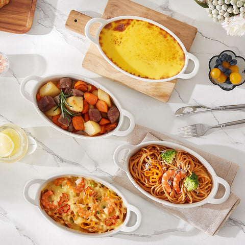 MALACASA gift-ready bakeware set ideal for housewarmings or weddings