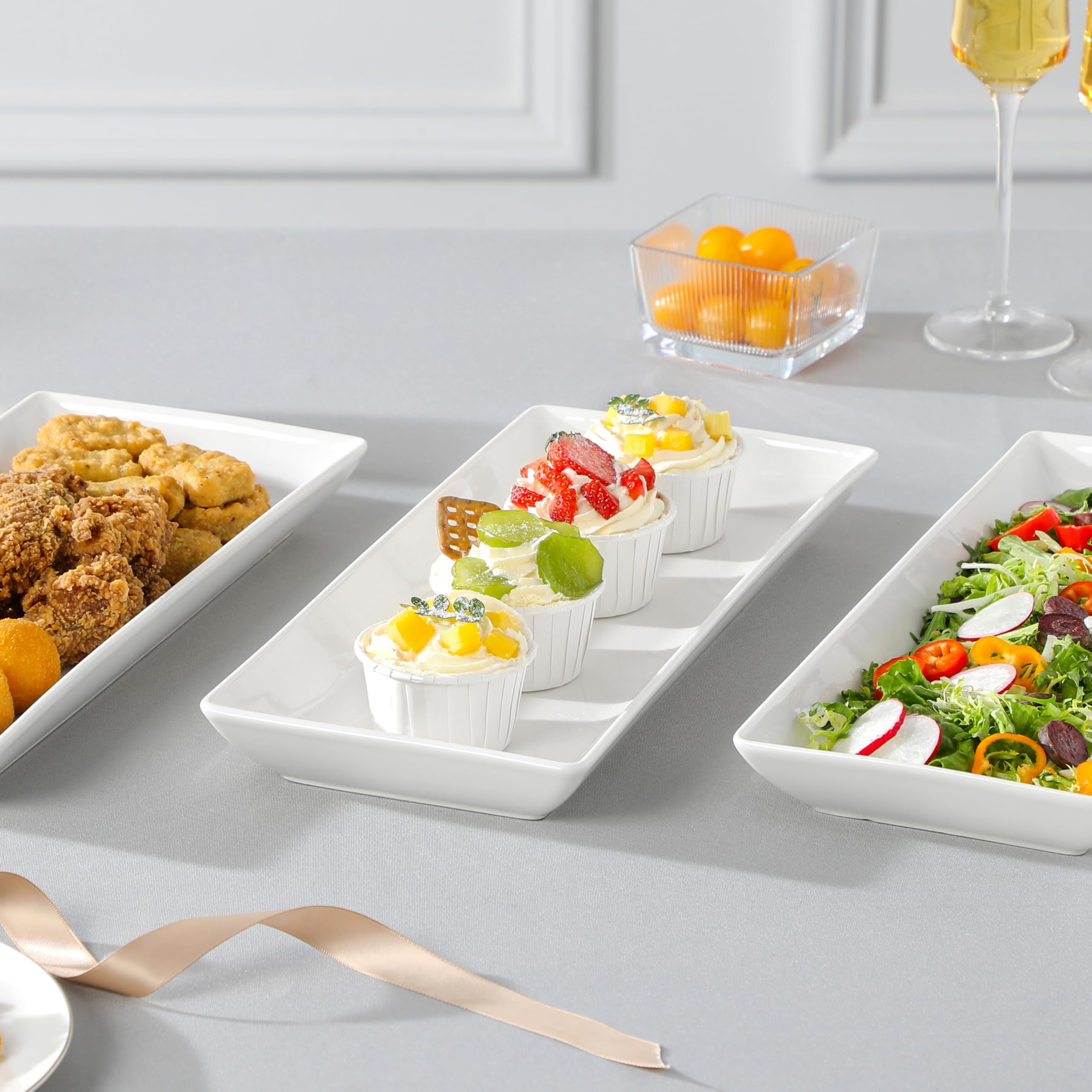 MALACASA kitchen dining scene showing versatile tiered stand in use
