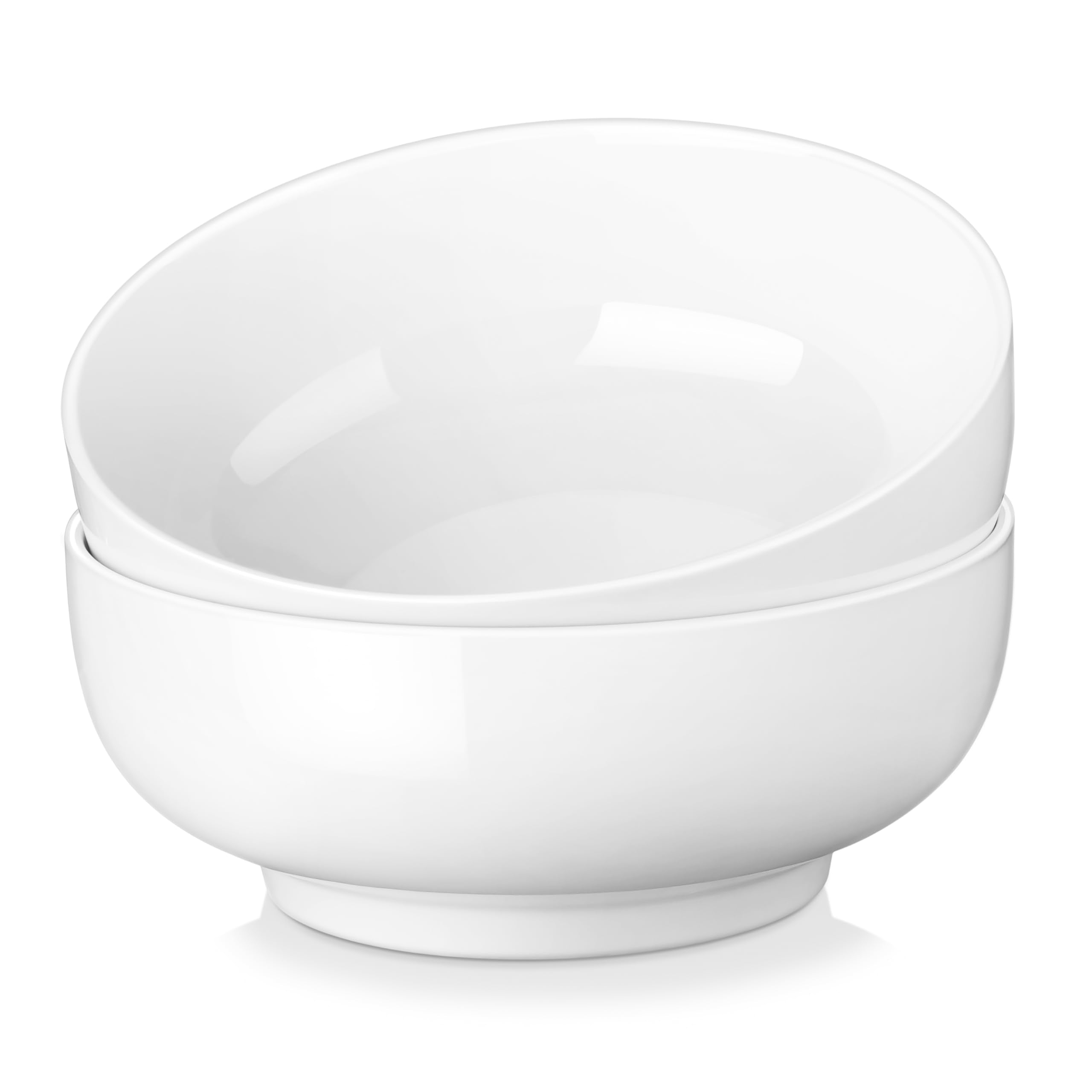 MALACASA large serving bowls with 60 oz capacity for salads and sides