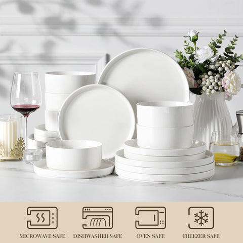 MALACASA Leah stackable design saves space without sacrificing elegance.
