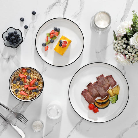 MALACASA LUNA table setting on a modern kitchen table for inspiration.