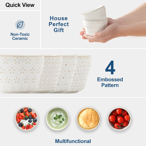 MALACASA Lydia bouillon cup offers versatile small portions for tapas, sauces, or sides.