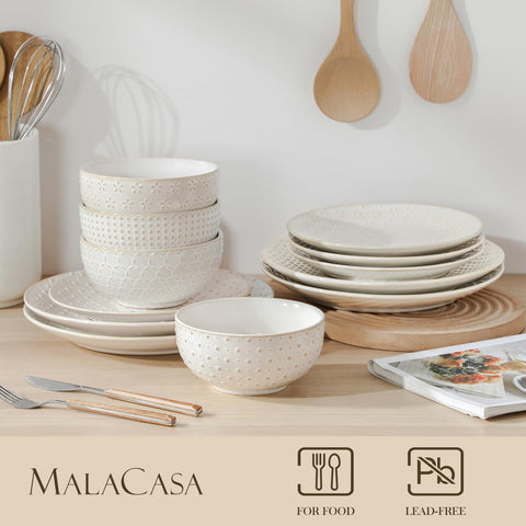 MALACASA LYDIA bowls ready for soups, salads, or desserts