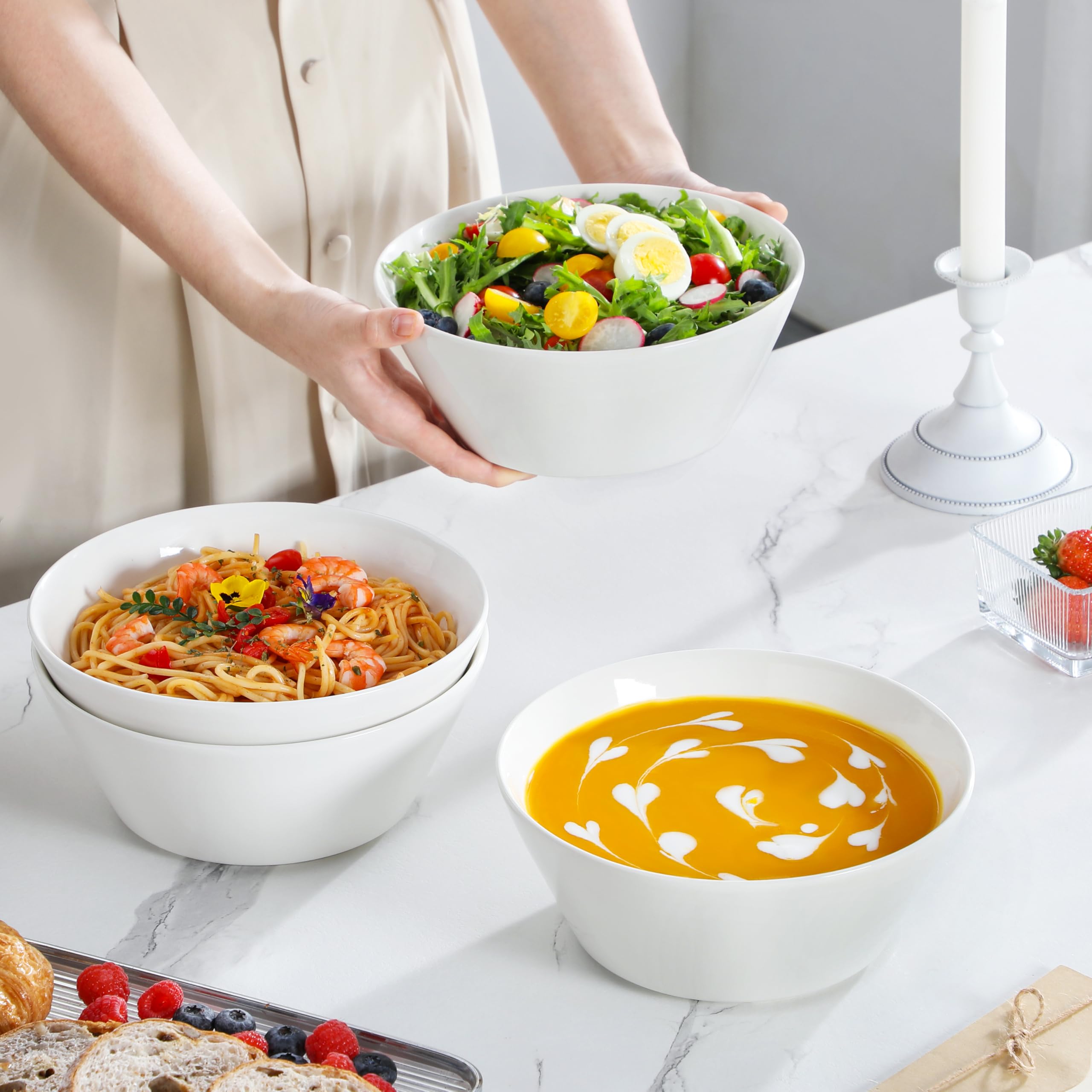 Malacasa bowls are microwave and dishwasher safe