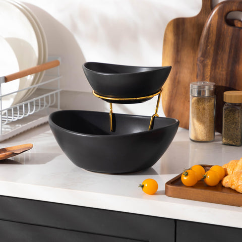 MALACASA open tier design enables easy guest access to snacks