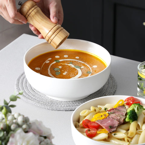 MALACASA oven-safe bowls ideal for baking and reheating dishes