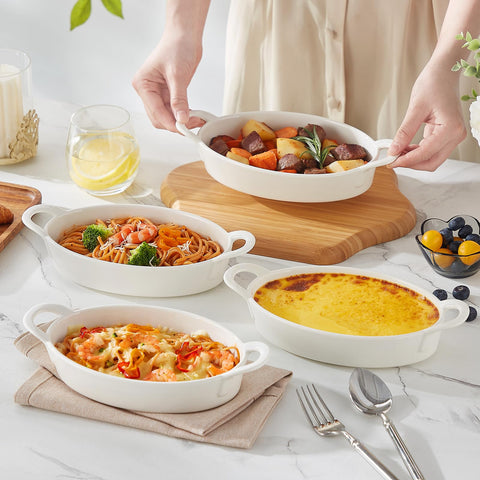 MALACASA versatile baking pans for pies, roasts, vegetables and desserts