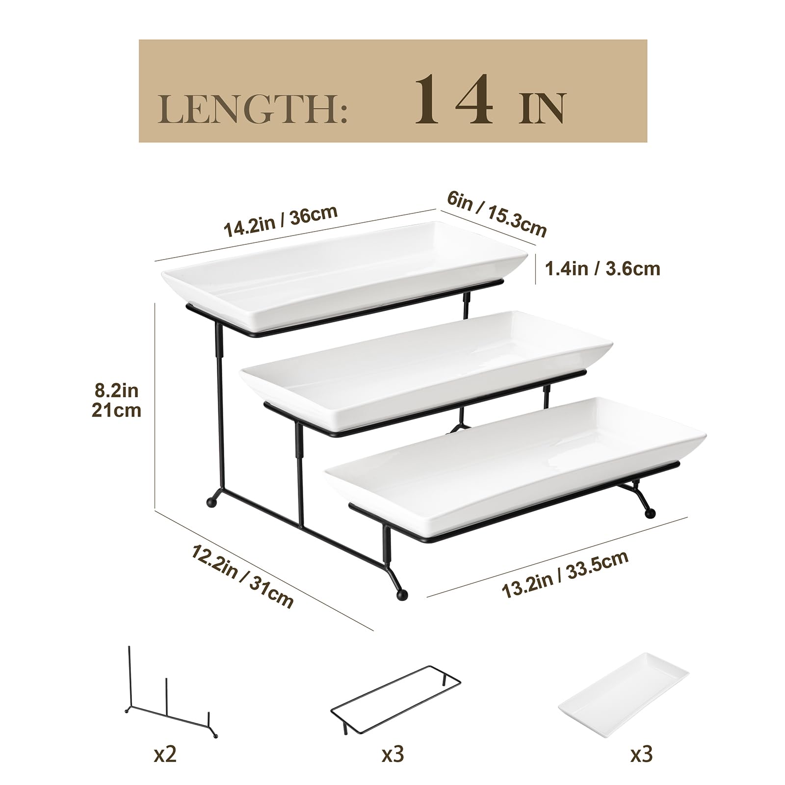 MALACASA porcelain trays close-up highlights chip-resistant, easy-clean surfaces.