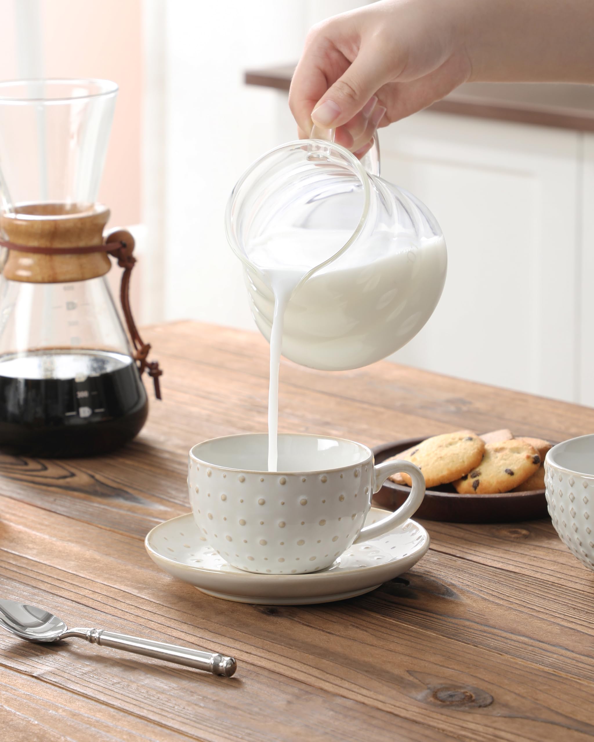 MALACASA premium ceramic is lead-free and durable for daily use.