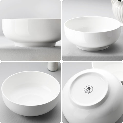 MALACASA round porcelain bowls perfect for stylish fruit displays
